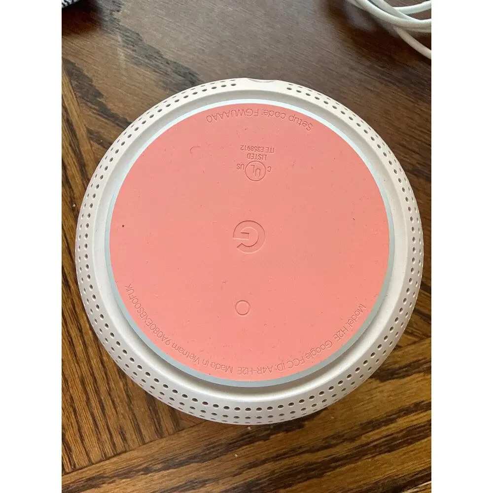 Google Nest Wifi Mesh Router Model H2E AC2200 Sand Pink with Plug